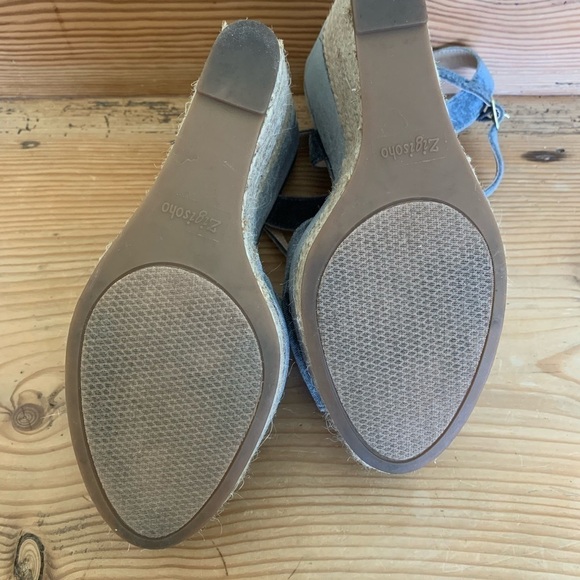 Ziti soho velvet platform wedge - Picture 9 of 10